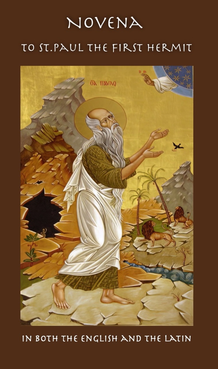 Book Cover for Novena to St. Paul the First Hermit